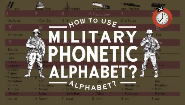 How to Use the Military Phonetic Alphabet?