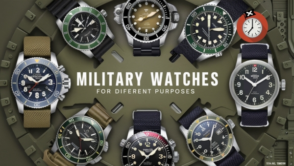 Military Watches for Different Purposes